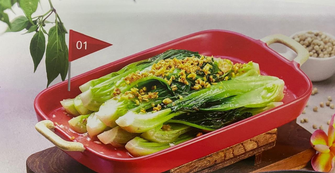 Bokchoy in Garlic Sauce